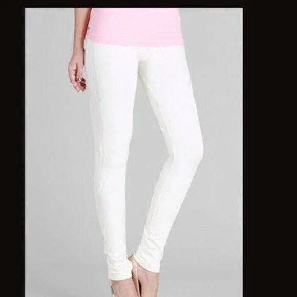 New Ivory Side Detail Seamless and Stretchy Leggings - Image 1 of 1