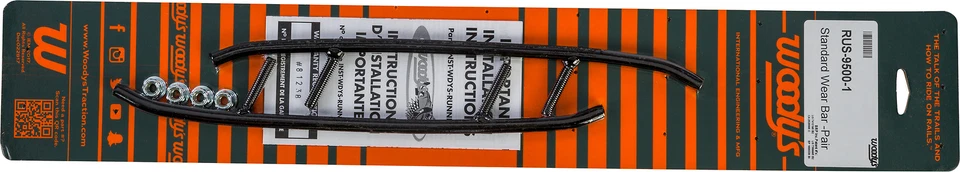 WOODYS 2009 GTX Sport 500 SS Ski-Doo STANDARD WEAR BAR RUNNERS S-D 9600 RUS-9600 - Изображение 1 из 1