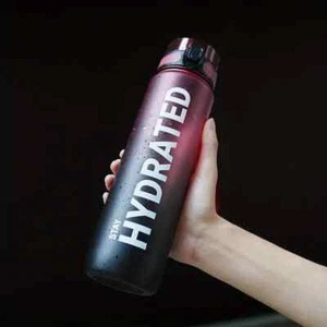 Sports Water Bottle Gym Travel Drinking Leakproof BPA-Free Bottle -FAST Delivery - Picture 1 of 19