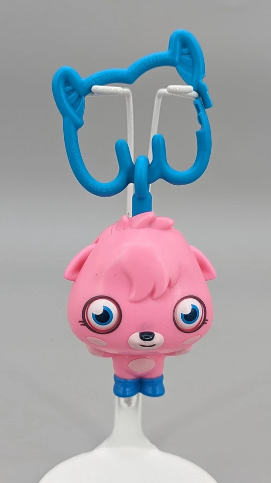 Figura de acción Pink Poppet 2,5" Moshi Monsters Clip-On 2012 McDonald's #1 Foto 1 de 4
