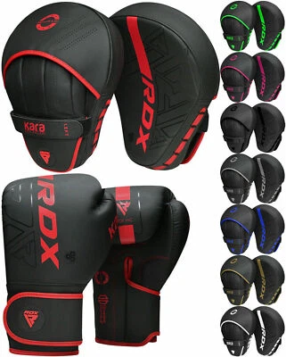 Boxing Gloves Focus Pads by RDX, Muay Thai Gloves for Kids, Kickboxing Training