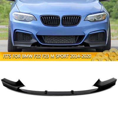 For 2014-2020 BMW 2 Series F22 F23 M235i M240i M Sport Front Bumper Lip Splitter - Изображение 1 из 4