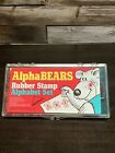 alphabears Rubber Stamps Alphabet Set 1988