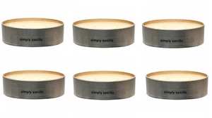 6-Pack Colonial Candle Travel Tin Tropical Nectar Iris Vanilla Cranberry Scented - Picture 1 of 5