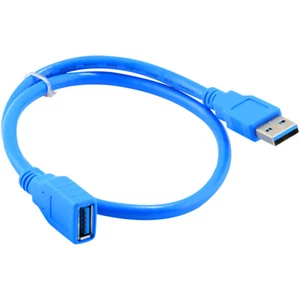 1ft USB 3.0 Extension Cable Type A Male to Female Extender Data Cord 30cm - Picture 1 of 1