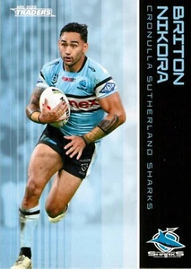 2025 Cronulla Sharks NRL TLA Traders Card - Briton Nikora - Picture 1 of 3