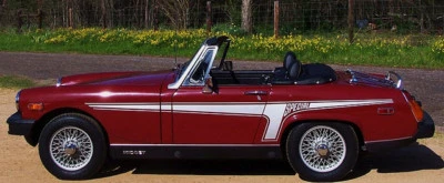 Nuevo 1975-1976 MG MIDGET OEM ESPECIAL Cuerpo lateral T Stripe Kit Roadster 1925-1975 Foto 1 de 2