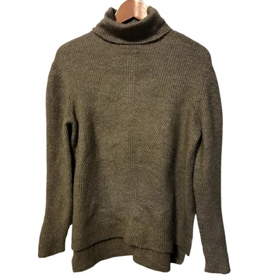 Suéter Sweet Romeo Mujer Taupe Suave Cuello Alto Talla M  Foto 1 de 4