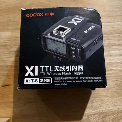 NEW Godox X1T-S TTL 2.4G Wireless Flash Trigger for Sony Cameras - Image 1 of 4
