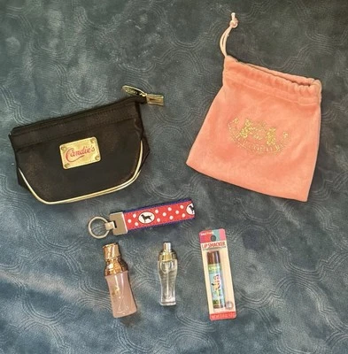Lote de accesorios de belleza Y2K VS Juicy Couture Candie’s Paul Frank perfume de colección Foto 1 de 4