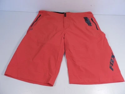 Fox MTB нападение Q4 шорты съемный вкладыш мужчин размер 38 красный 05056-003-38 новый с Ярлыками - Изображение 1 из 4