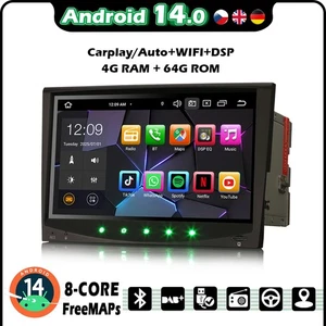 8-Core CarPlay Android 14 GPS WIFI Car Stereo for Porsche Cayman 911 Boxster 987 - Imagen 1 de 14