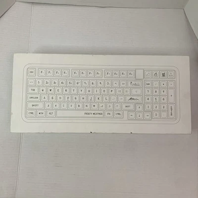 coolkilller CK98 Transparent Keyboard with OLED Display Keyboard WINTER - Image 1 of 4