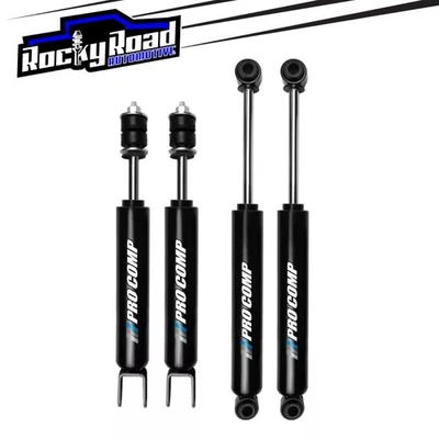 Pro Comp 1-2” LIFT Shocks (4) for 1999-2006 Chevy Silverado GMC Sierra 1500 4x4 - Image 1 of 4