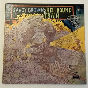 Savoy Brown – Hellbound Train Vinyl LP Parrot – XPAS 71052 GATEFOLD 1972 Record - Imagen 1 de 19