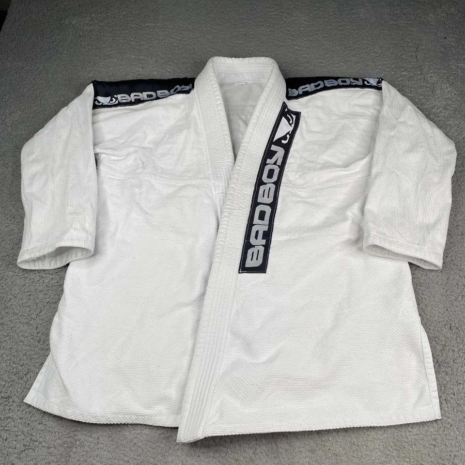 Chaqueta Bad Boy Jiu Jitsu Kimono Gi Adulto A2 Blanca MMA (solo chaqueta) Foto 1 de 4