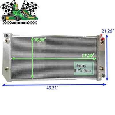 Radiator For Chevy C4500 C6500 Kodiak /GMC C5500 Topkick 6.6 8.1L 2003-2009 2007 - Image 1 of 4