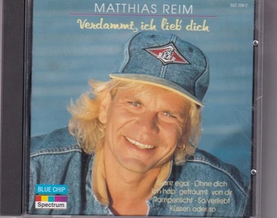 -2101- Matthias Reim - Verdammt, ich lieb' dich -CD- nahezu neuwertig - Bild 1 von 2
