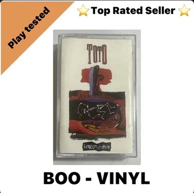 Toto ‎~ Kingdom Of Desire  ~ Cassette Tape Rock Pop EX / VG+ - Image 1 of 4