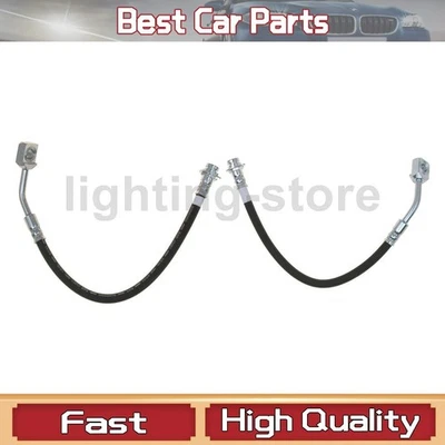 2 linhas de freio hidráulicas de freio dianteiro compatível com Chevrolet Uplander Buick Terraza - Imagem 1 de 4