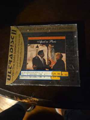 COUNT BASIE & HIS ORCHESTRA ~APRIL IN PAIRS ~ 24 KARAT GOLD  MFSL CD ~ SEALED — 第 1/2 张图片