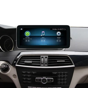 Für Mercedes C W204 S204 NTG4.5 Android 13 Bildschirm Carplay Navigation GPS 10,25" - Bild 1 von 10