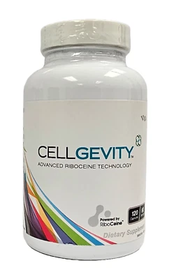 Cellgevity, Tecnología Riboceína, 120 Cápsulas, Suministro para 30 Días, Exp. 10/2026 Foto 1 de 4
