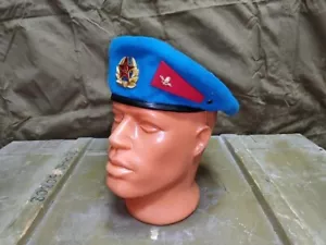 Sowjetisch Russische Luftlande VDV Margelow Blau Barett Hut Kokarde, Vintage NEU - Bild 1 von 10
