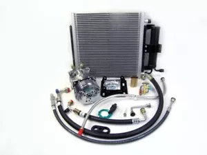 Underhood A/C Performance Kit, Chrome Compressor,1966 Mustang, w/289  [50-0013C] - Picture 1 of 3