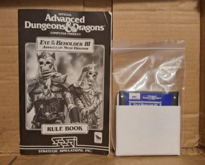 Dungeons & Dragons Eye of The Beholder III - Myth Drannow (PC, 1993) - Tested - Image 1 of 4