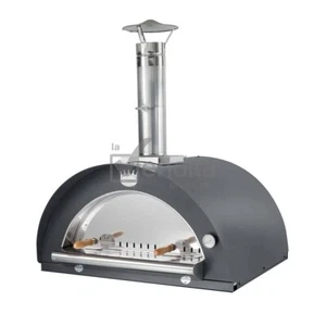 FORNO A LEGNA CLEMENTI FAMILY 80X60 4 PIZZE PIZZA WOOD OVEN - Imagen 1 de 4
