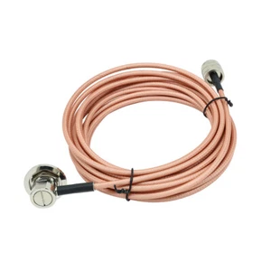 RG142 M Male to UHF Female 5M Extension Cable for Mobile Car Antenna - Zdjęcie 1 z 12