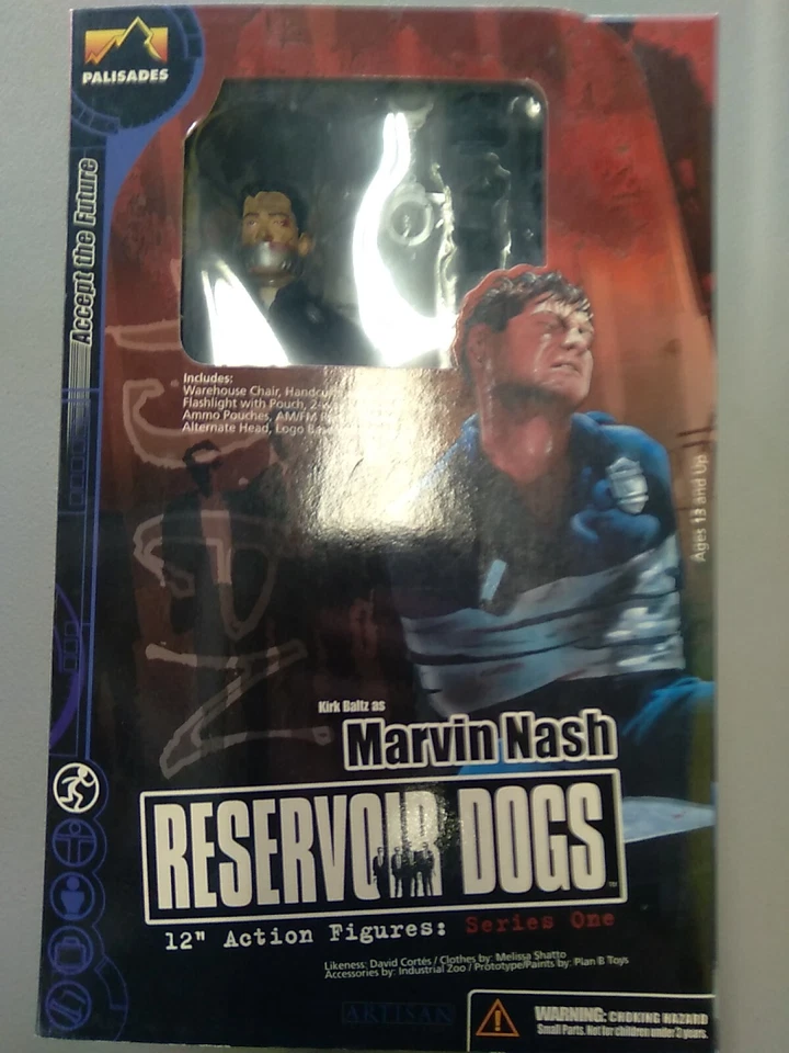 Reservoir Dogs Movie Memorabilia 2001 Palisades Series 1 Marvin Nash 12" Figure