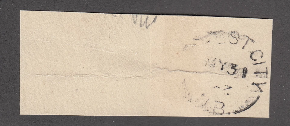 NEW BRUNSWICK SPLIT RING TOWN CANCEL "FOREST CITY" - Imagem 1 de 1