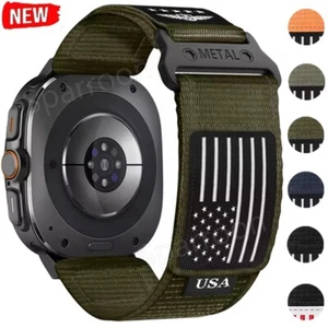 For Samsung Galaxy Watch Ultra 47mm Sport Nylon Loop Wrist Strap Band S / L Size - Picture 1 of 20