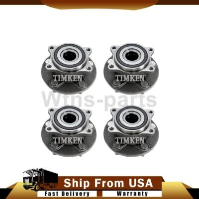 4 bujes de cojinete de rueda delanteros traseros Timken para Suzuki Grand Vitara 2010-2013 4x4 AWD Foto 1 de 4