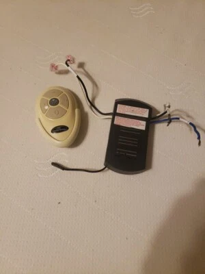 Ventilatore da soffitto portatile Harbor Breeze MR76T bianco telecomando e controllo solo OEM usato - Immagine 1 di 4