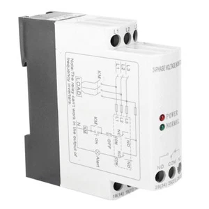 3 Phase Netzüberwachung Relais Phasenwächter Phasenausfall-Off-Phase überwachung - Bild 1 von 11