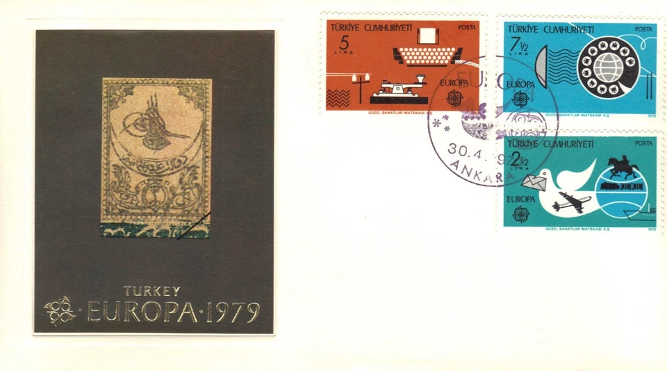 TURKEY FIRST DAY COVER 1979 EUROPA - Image 1 of 1