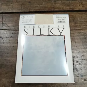 Berkshire Silky NEW Control Top Pantyhose Queen 1X - 2X Plus IVORY - Picture 1 of 6