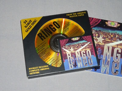 RINGO STARR - RINGO / DCC 24 KARAT GOLD USA-CD 1994 (GZS-1066) & BOOKLET - Bild 1 von 4