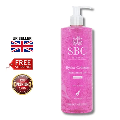 SBC Skincare Hydra-Collagen Moisturising Gel 500ml - Anti-Aging & Glowing Skin!