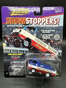 1999 Johnny WHITE Lightning GE SHUMPERT'S THUNDER WAGON Show Stoppers Dodge A100 - Picture 1 of 7