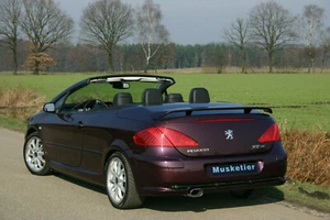 Peugeot 307 CC Heckspoiler Spoiler Teilegutachten VERSANDKOSTENFREI - Bild 1 von 6