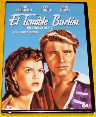 EL TEMIBLE BURLÓN / The Crimson Pirate (Dvd) English Español - El temible burlon - Imagen 1 de 4