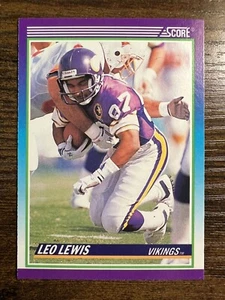 1990 Score #536 Leo Lewis - Picture 1 of 2
