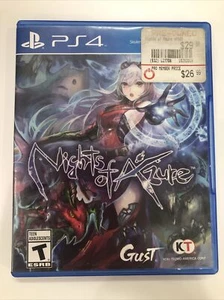 Nights of Azure PS4 (Sony PlayStation 4, 2016) Game & Case - Picture 1 of 4
