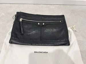 Balenciaga City Clip leather clutch bag - Picture 1 of 4