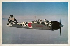 Póster Ghost Squadron Mitsubishi A6-5 Zero 23 x 35 - Imagen 1 de 5