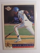 1993 FLEER BASEBALL CARD #202 BRIAN HUNTER, JACKSON GENERALS